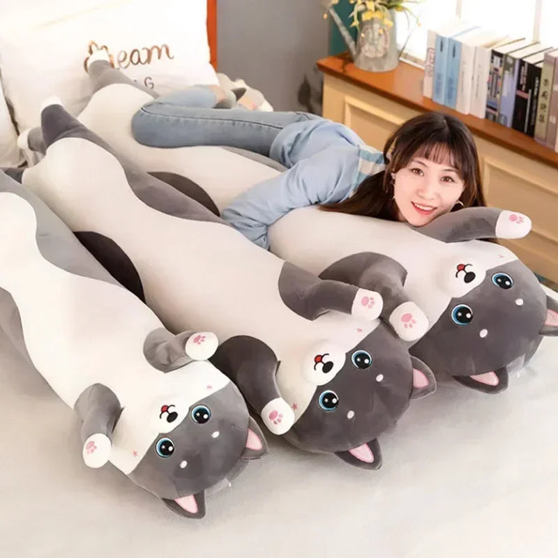 Cuddly Husky Sleep Decor Pillow™