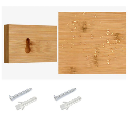 Elegant Bamboo Magnetic Knife Holder™