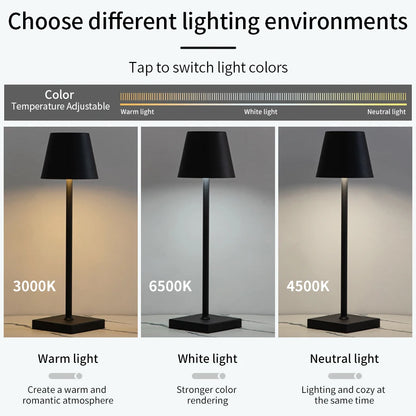 Sleek Dimmable Touch Table Lamp™