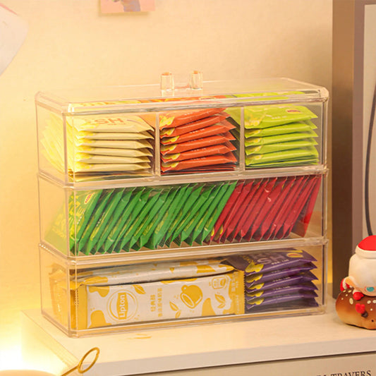 Elegant Tea  Coffee Organizer Box™
